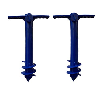 Casal Sud 2 Pezzi Picchetto per ombrellone da avvitare 38cm