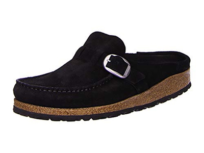 Birkenstock, Buckley Women black, Suede Leather, 37
