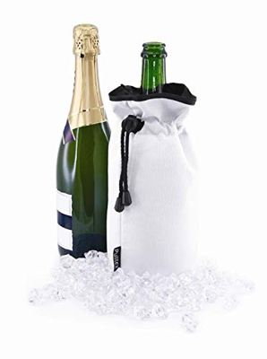 Pulltex Sacchetto Bianco refrigerante raffredda Vino Champagne da tavola Borsa raffredda Bottiglia