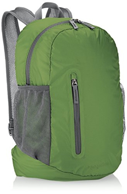 Amazon Basics Ultralight Packable Day Pack, Green, 35L