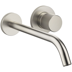Dornbracht Meta PURE miscelatore monocomando a parete per lavabo senza scarico, sporgenza 250 mm, bocca fissa, colorazione: Platino Opaco en oferta