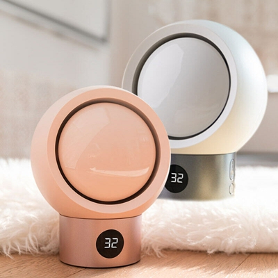 3Life Planetary Home Heating Piccolo riscaldatore elettrico da tavolo Mini interruttore di scarico incorporato Rosa (rosa)