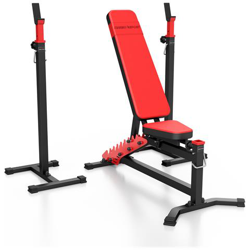 Ms10 Panca Pesi Golabile Su Due Lati Ms-l102 + 2 Supporti Per Manubri Multilivello Ms-s101 en oferta