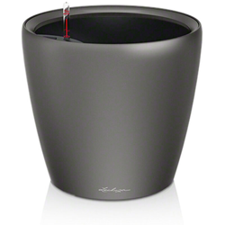 Vaso Classico Premium 28 Lechuza Set Completo | 28 cm - Espresso Metal precio