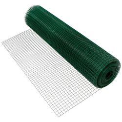 Filo Per Voliere, Verde, In Acciaio Galvanizzato, Spessore Del Filo 1,2 Mm, Lunghezza 25 M precio