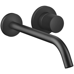 Dornbracht Meta PURE miscelatore monocomando a parete per lavabo senza scarico, sporgenza 250 mm, bocca fissa, colorazione: Nero opaco - 36861664-33 precio