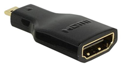 HDMI Micro-D/HDMI-A, M/F, 4K Micro-HDMI Nero, Adattatore características