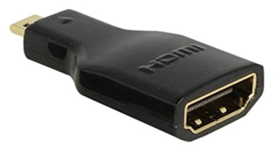 HDMI Micro-D/HDMI-A, M/F, 4K Micro-HDMI Nero, Adattatore