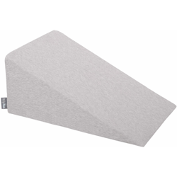 KiddyMoon Area Di Gioco In Schiuma Percorso A Ostacoli Per Bambini, Elemento Cuneo, Grigio Chiaro - grigio chiaro:- cuneo precio