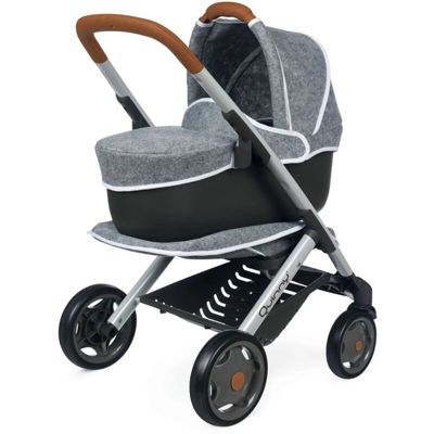 Smoby Passeggino 3-in-1 Quinny per Bambole Grigio