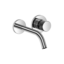 Dornbracht Meta PURE miscelatore monocomando a parete per lavabo senza scarico, sporgenza 190 mm, bocca fissa, colorazione: Platino Opaco en oferta