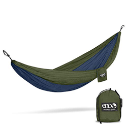 Eagles Nest Outfitters - DoubleNest Hammock, Navy/Olive by en oferta