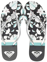 Roxy Bermuda Print, Scarpe da Spiaggia e Piscina Donna, Multicolore (Black/Blue Bkb), 38 EU precio