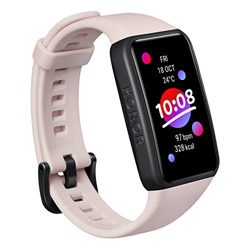 HONOR Band 6 Braccialetto intelligente Schermo intero 1,47 pollici AMOLED Touchscreen a colori SpO2 Frequenza cardiaca Sonno Stress Nuoto Activity Tra características