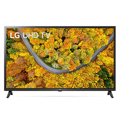 LG 43UP75006LF Smart TV LED 4K Ultra HD 43” 2021 con Processore Quad Core 4K, Wi-Fi, webOS 6.0, FILMMAKER MODE, Game Optimizer, Compatibile con Google