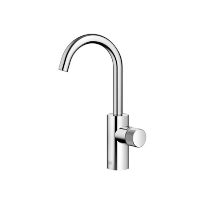 Dornbracht META PURE miscelatore monocomando per lavabo senza scarico, sporgenza 123 mm, bocca girevole a 360, colorazione: cromo - 33525665-00