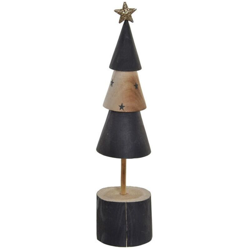 Albero di Natale Legno di paulownia (6 x 6 x 24 cm) - Dkd Home Decor precio