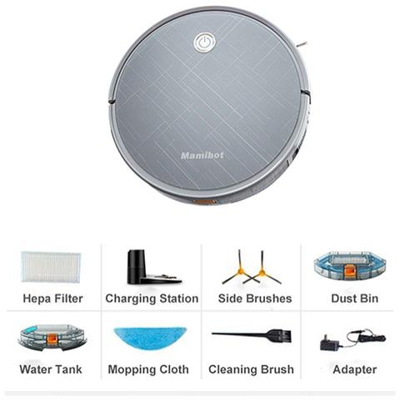 Aspirapolvere Exvac660 Wet&dry, Tempo Di Funzionamento (max) 100 - 120 Min, Ioni Di Litio, 2600 Mah, Capacità Polvere 0,6 L, Grigio, Garanzia Della Batteria 12 Mese / i