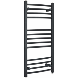 Hudson Reed Artle Scaldasalviette Elettrico Curvo di Design Verticale - Termoarredo Bagno a Scaletta Moderno - Acciaio Antracite - 600W - 1000 x 500mm características