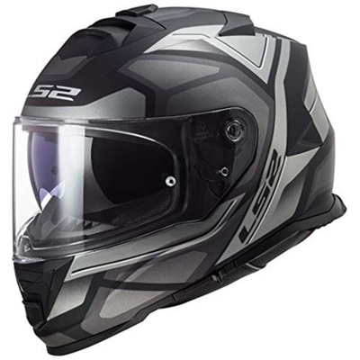 Ff800 Tempesta Veloce Casco Nero Opaco / Titanio S (55/56)