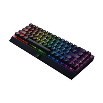 Tastiera Da Gioco Meccanica Razer Blackwidow V3 Mini Hyperspeed, Luce Led Rgb, Us, Wireless, Nero, Interruttore Verde