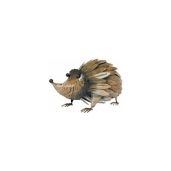 55440Â Realistico Metal Hedgehog DÃ©cor, Marrone, 18Â x 39Â x 20Â cm - La Hacienda características