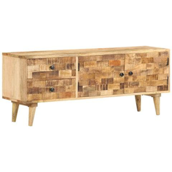 Mobile Porta Tv 120x30x45 Cm In Legno Massello Di Mango características