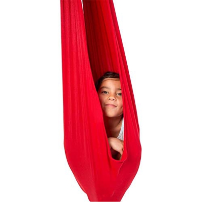 qkdop Terapia Indoor per Bambini Altalena Sensoriale Esigenze Speciali Altalena Coccola Lycra Amaca Coccola Bambini