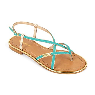 Les Tropéziennes par M. Belarbi Monagold, Sandali con Chiusura sul Retro Donna, Verde (Emeraude 940), 40 EU