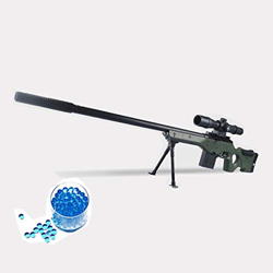 JINGYD Pistola Giocattolo da Bomba ad Acqua, Fucile da cecchino da Combattimento Militare Elite, Fucile da cecchino per Bambini all'aperto CS CS Fucil precio