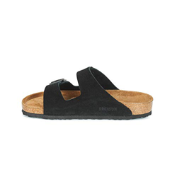 Birkenstock Arizona BS in Pelle oliata Nera Unisex Adulti EU(45) características