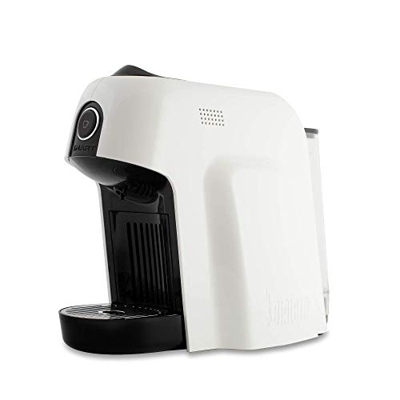 Bialetti Smart Macchina da Caffè Espresso per Capsule in Alluminio sistema Bialetti il Caffè d'Italia, 1200 W, Bianco