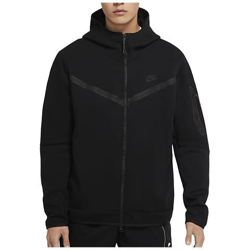 Felpa Da Uomo Con Cappuccio E Full Zip Tech Fleece Nera Taglia Xl Codice Cu4489-010 en oferta