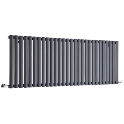 Hudson Reed Revive Radiatore Termoarredo di Design Orizzontale Moderno - Termosifone con Finitura In Antracite - Design a Colonna - 635 x 1647mm en oferta