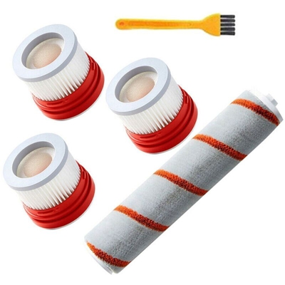Set di spazzole a rullo con filtro HEPA di ricambio per polvere della batteria delle mani XIAOMI Dreame V9