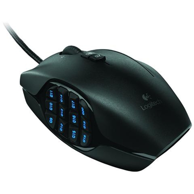 Mouse Gaming Ottico G600 MMO 20 Tasti 8200 DPI Colore Nero