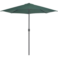 Ombrellone da Balcone Palo in Alluminio Verde 270x135 cm a Meta precio