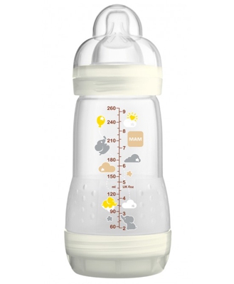 Mam First Bottle Con Succhietto Taglia 1 260ml