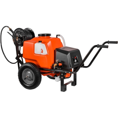 Stocker Pompa a carriola a batteria 100 l