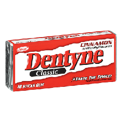 Dentyne Classic Cinnamon características