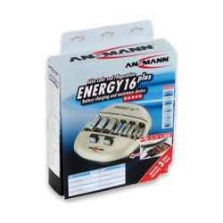 Ansmann Energy 16+, 100-240V, 50/60 Hz, Nero, Argento, Interno, 9v, AA, AAA, C, D en oferta