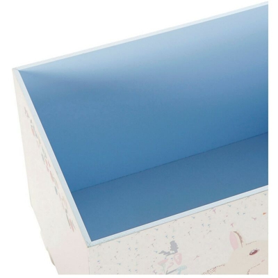 Scatola con Ruote per Organizzare DKD Home Decor Legno MDF (39 x 26 x 31 cm) (2 pcs)