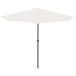 Ombrellone da Balcone Palo in Alluminio Sabbia 300x150cm a Meta precio