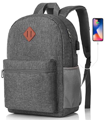 MARYARM Zaino Uomo e Donna Zaino Scuola Superiore Zaino Porta Pc Universita 15.6 Pollici