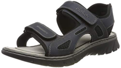 Rieker 26761-14, Sandali a Punta Chiusa Uomo, Blau (Navy/Schwarz/Schwarz 14), 42 EU en oferta