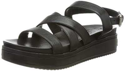 Shabbies Amsterdam SHS0921, Sandalo Donna, Black, 37 EU