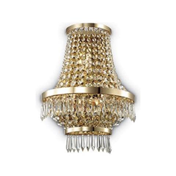 Applique A Parete Serie Caesar Ap3 Oro en oferta