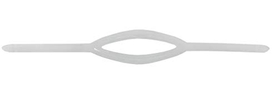 SEAC Cinturino di Ricambio in polimero Anti allergenico SLT per Maschera Subacquea, Unisex Adulto, Trasparente, Taglia Unica