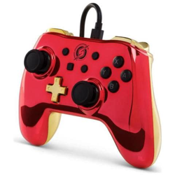 Controller Cablati Power A Per Nintendo Switch - Samus Collection Chrome en oferta