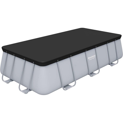 Bestway 58232 top telo di copertura copripiscina per piscina cm 396x185 rettangolare piscine